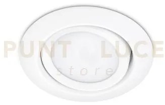 Rila faretto da incasso led 5w  450lm, 3000k  rotondo orientabile b...