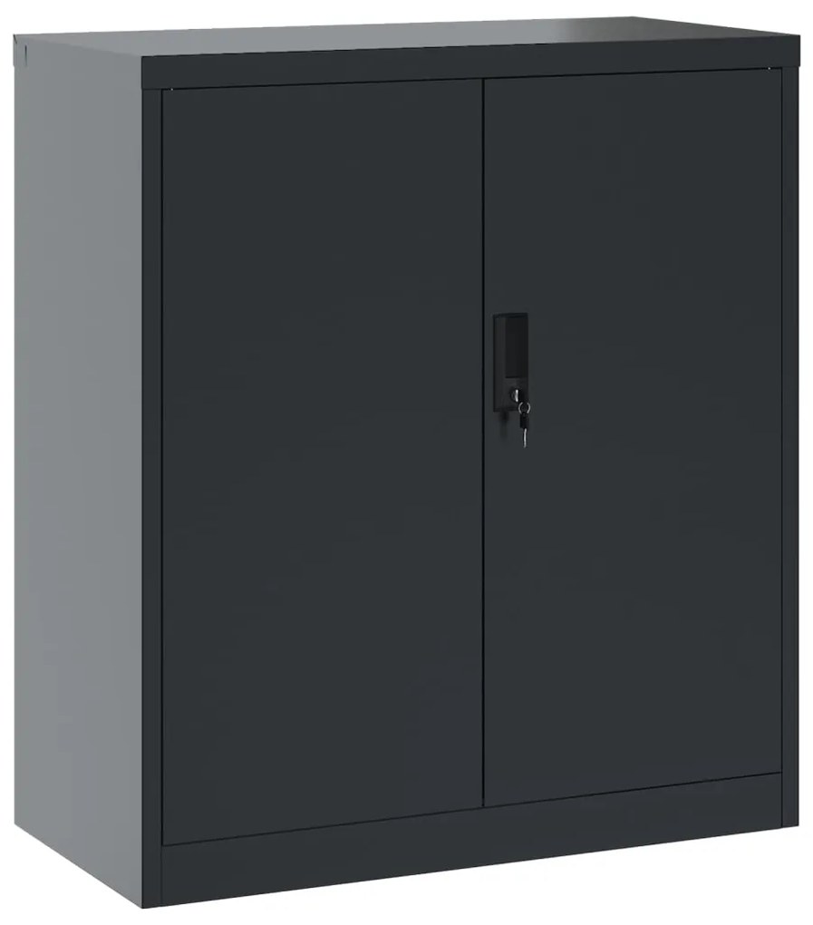 Armadio classificatore antracite 79x40x90 cm in acciaio