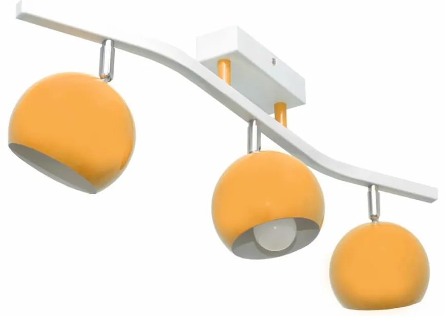 Faretto MORRIS 3xE27/15W/230V arancione