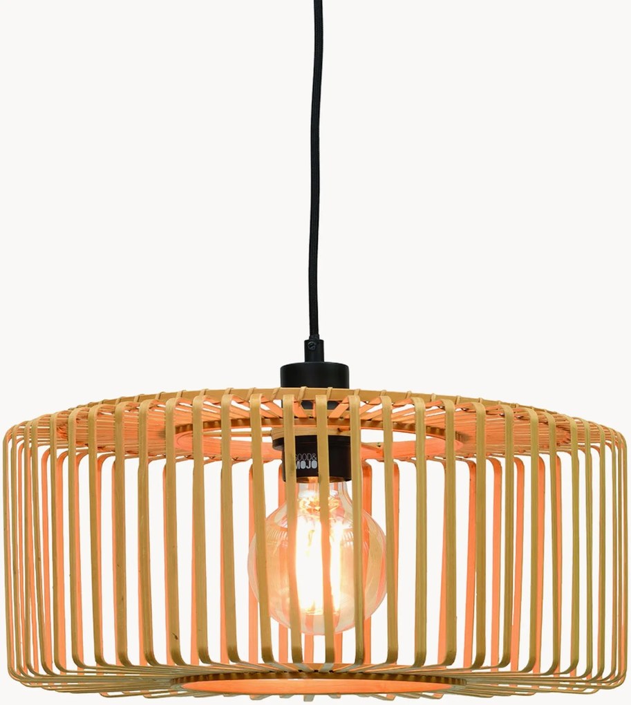 Lampada a sospensione in bambù Bromo