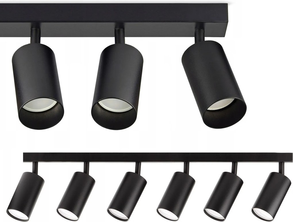 Lampada da soffitto APP1242-6C Black