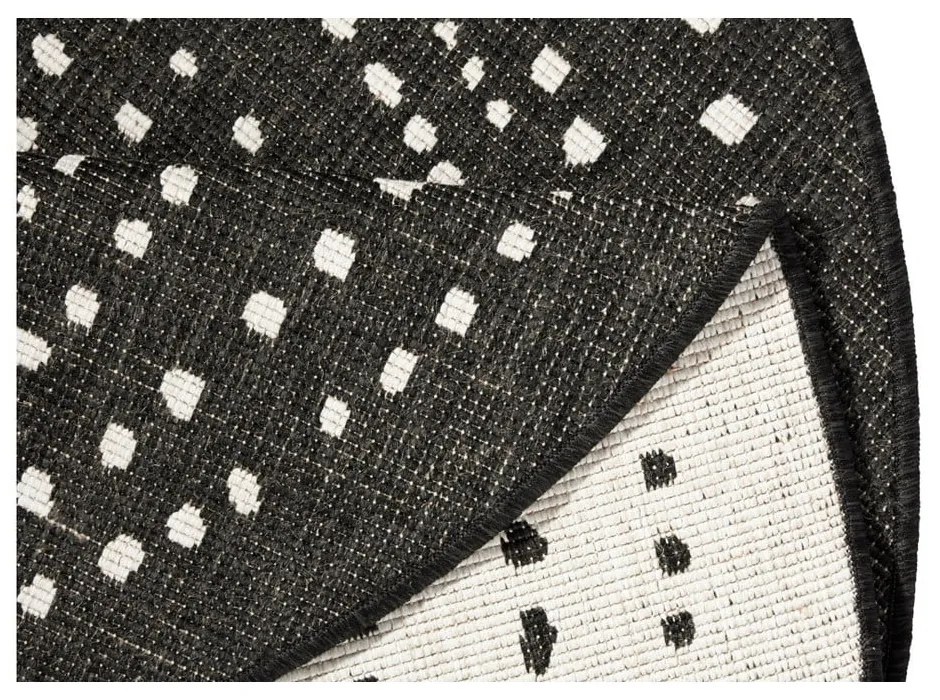 Tappeto nero per esterni , ø 140 cm Bali - NORTHRUGS