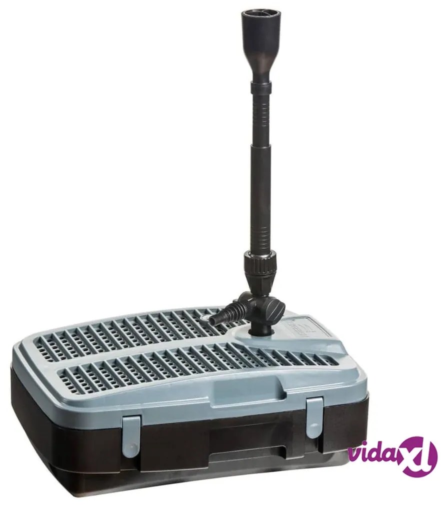 HEISSNER Set Filtro Subacqueo Smartline 2000 L/h Grigio