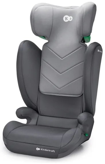 KINDERKRAFT - Seggiolino auto I-SPARK i-Dimensioni (100-150 cm) grigio