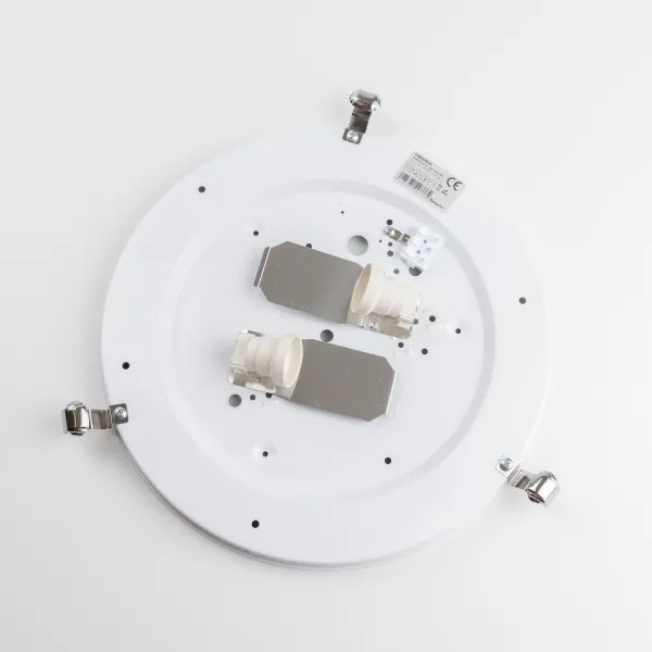 Redo 05-391 - Plafoniera VIRGINIA 2xE27/42W/230V Ø 40 cm colore crema