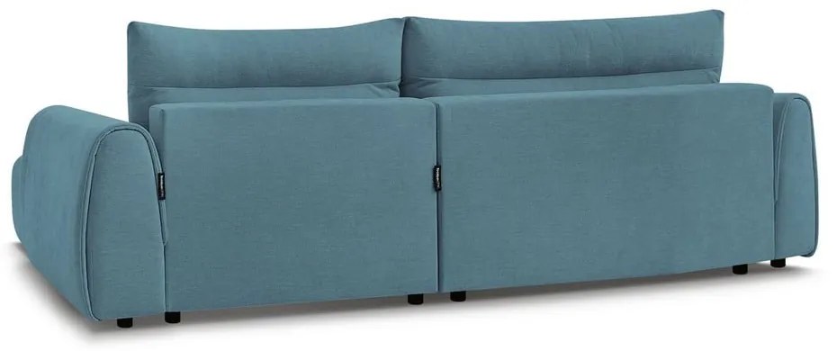 Divano angolare blu Aden – Bobochic Paris