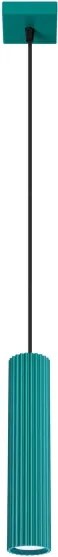 Brilagi - Lampadario LED a sospensione su cavo CRESTO 1xGU10/10W/230V turchese