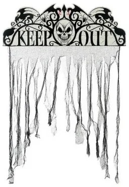 Decorazione pensile Keep Out (97 x 137 cm)