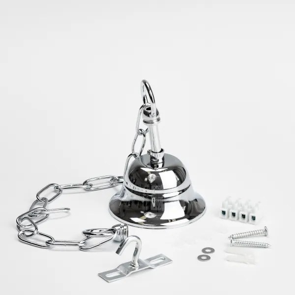 Brilagi - LED Lampadario di cristallo a sospensione con catena MOZART 5xE14/40W/230V cromo lucido