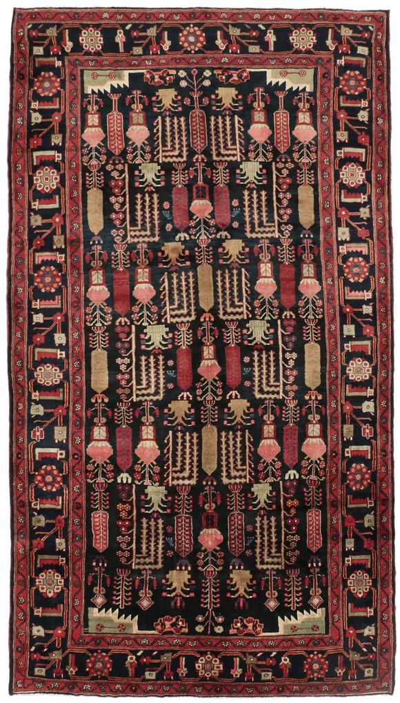 Hamedan Tappeto 170x300 (Iran) Annodato A Mano