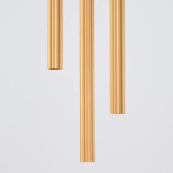 Sollux SL.1342 - Lampadario a sospensione con filo ARCHE 3xG9/8W/230V oro