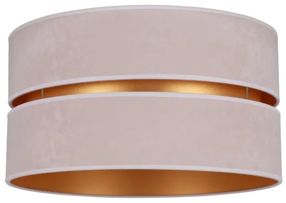 Duolla - Plafoniera DUO 1xE27/15W/230V diametro 40 cm beige/oro