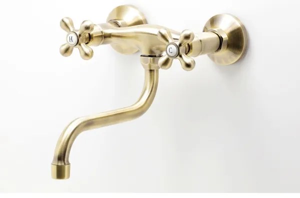 FERRO - Miscelatore per lavello/lavabo ANTICA bronzo