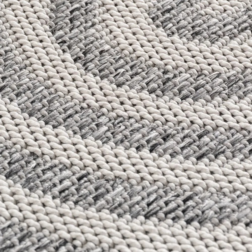 Passatoia da interno ed esterno grigia 80x250 cm Desert 1301 – Ayyildiz Carpets