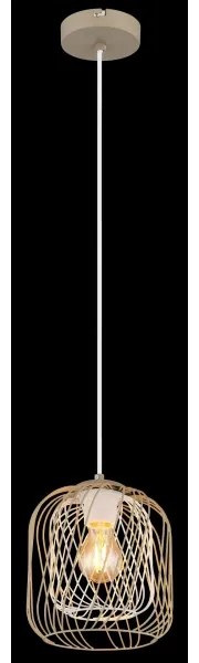 Globo 15965H - Lampada a sospensione con cavo DICHTI 1xE27/40W/230V Ø 18 cm