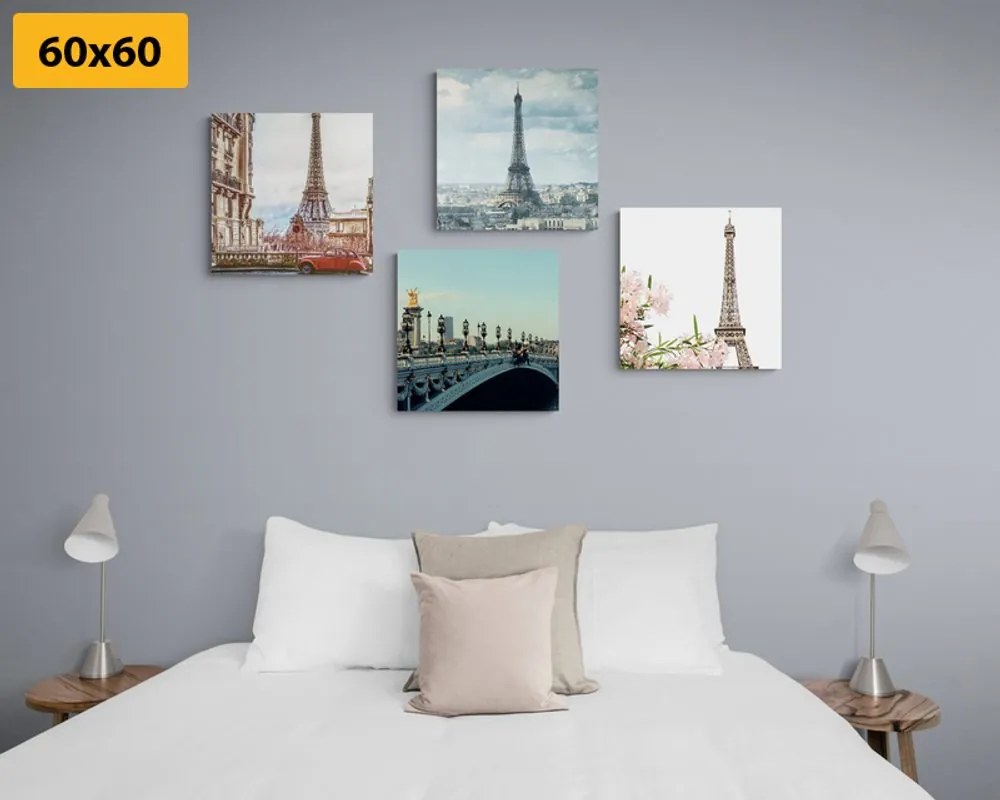 Set di quadri – Torre Eiffel