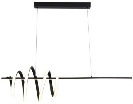 Searchlight 22510BK - Lampada a sospensione dimmerabile su cavo SWORD LED/40W/230V 3000K