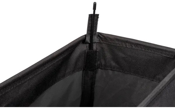 WENKO 69737800 - Cesto per il bucato CORNO 18,5x60 cm nero