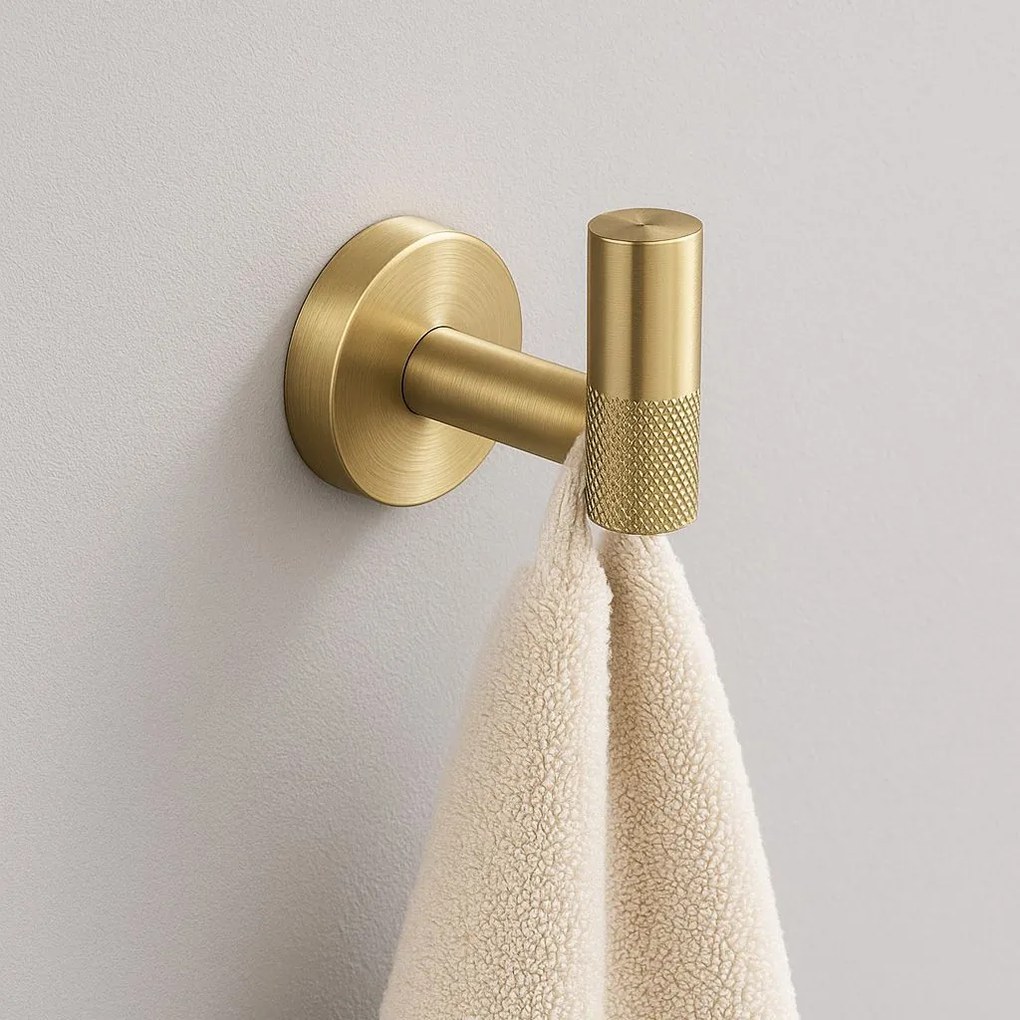 Portasciugamano da bagno 6606 Modern Brush Gold