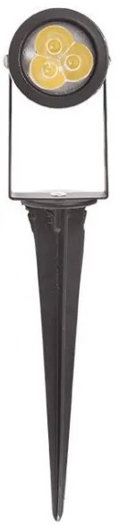 RED - Design Rendl - R10530 - Luce LED da esterno GUN LED/3W/230V IP65