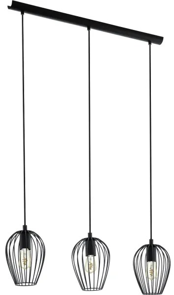Eglo 49478 - Lampadario NEWTOWN 3xE27/60W/230V