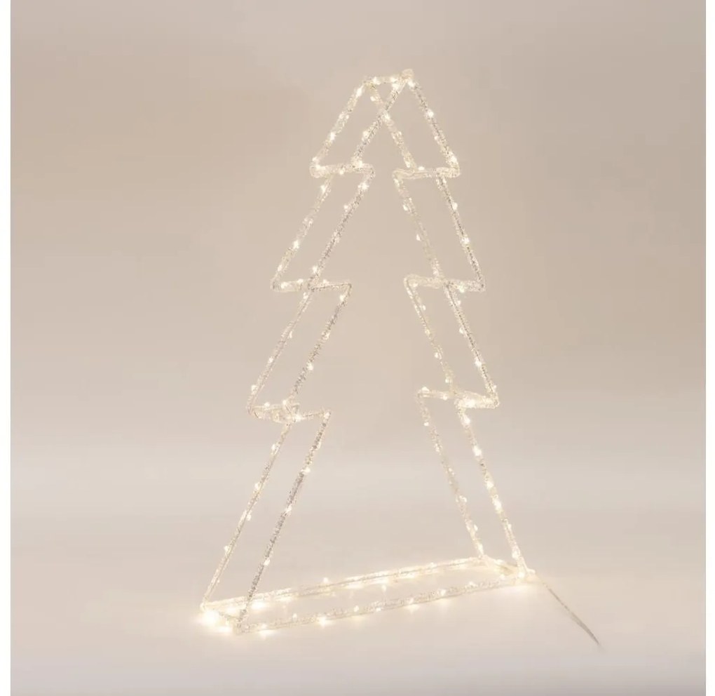 Albero natalizio LED per esterni 120xLED/2,1W/230V IP44, bianco caldo