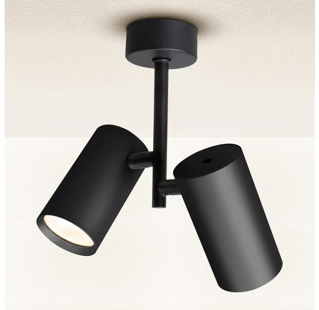 Brilagi - Faretto SELE VERTICAL 2xGU10/30W/230V nero