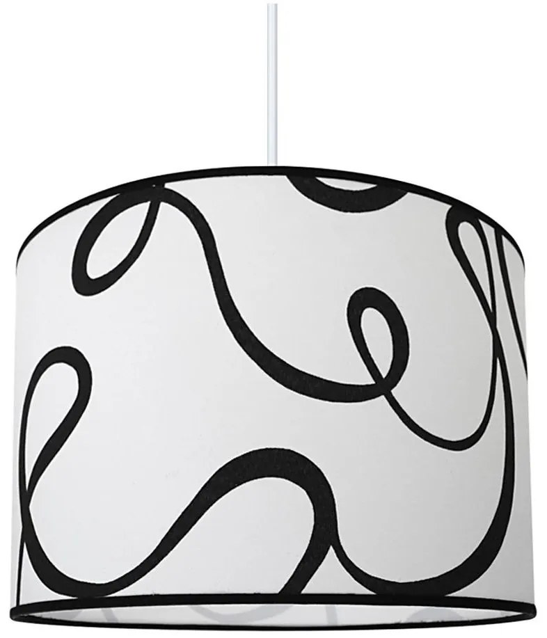 Lampadario a sospensione con filo 1xE27/60W/230V fantasia