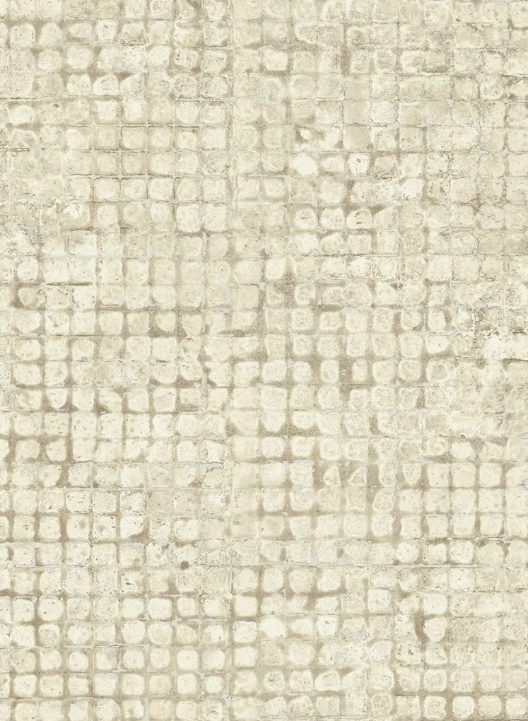Arte International Tapete Mosaico - Off White