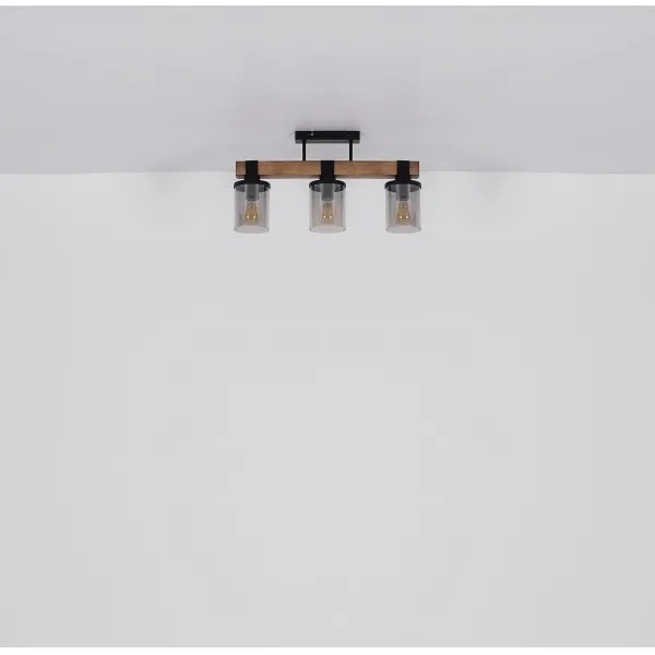 Globo 15555-3D - Lampadario a plafone LILA 3xE27/60W/230V