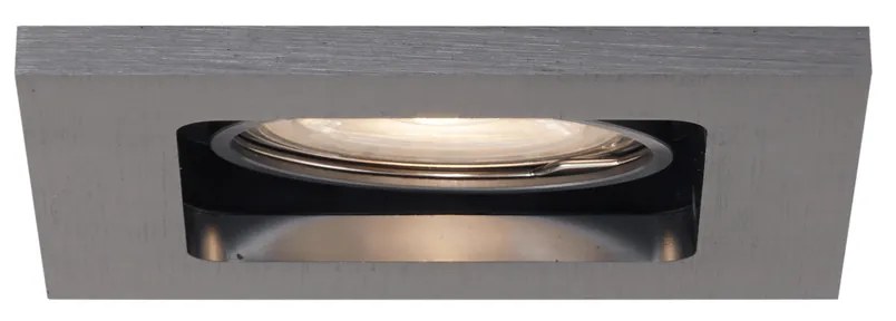 Set di 6 faretti da incasso moderni color canna di fucile GU10 50mm rotondi inclinabili - Qure