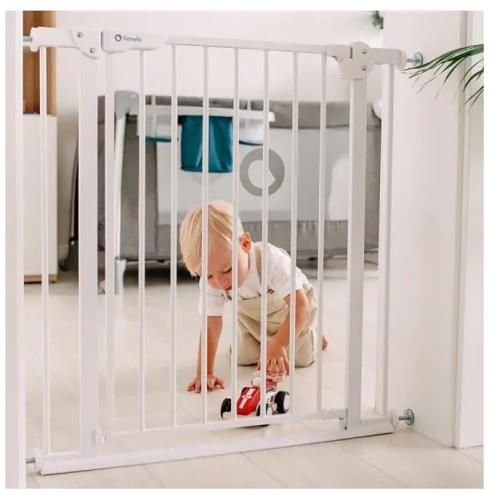 Lionelo - Barriera di sicurezza TRUUS SLIM bianco