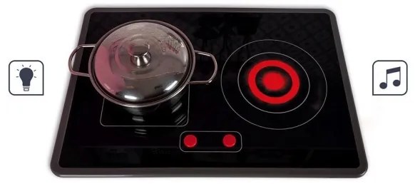 Janod - Cucina in legno con piano cottura a LED CANDY CHIC