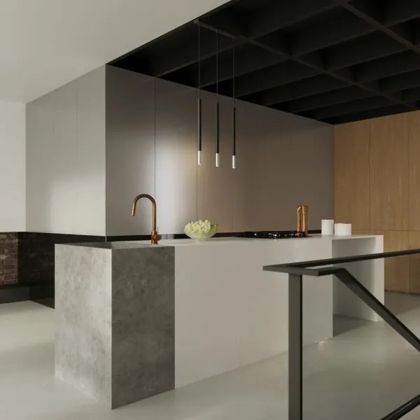 Sollux SL.0886 - Lampadario a sospensione con filo MOSAIC 3xG9/12W/230V nero/cromo