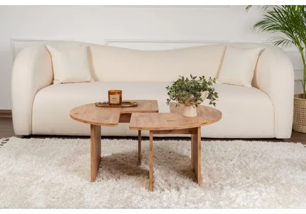 Tavolino da salotto LUVIA in pino