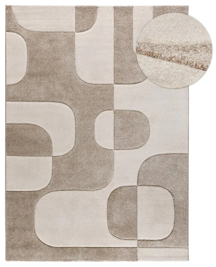 Tappeto crema 200x290 cm Lena - Universal