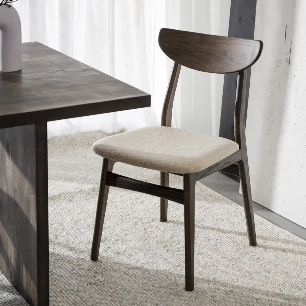 Sedie da pranzo marroni in un set di 2 Rodham - Rowico