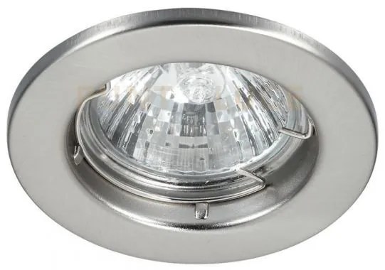 Kit 3 pezzi incassi led matrix nikel 3 luci attacco gu10 5w 430lm 3...