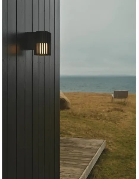 Nordlux - Applique da esterno ALUDRA 1xE27/15W/230V nero