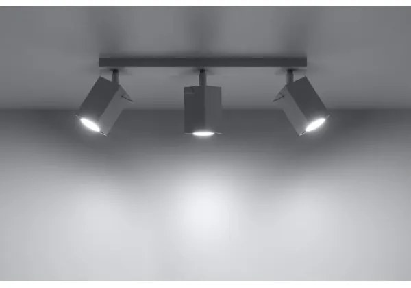 Faretto MERIDA 3 3xGU10/40W/230V bianco