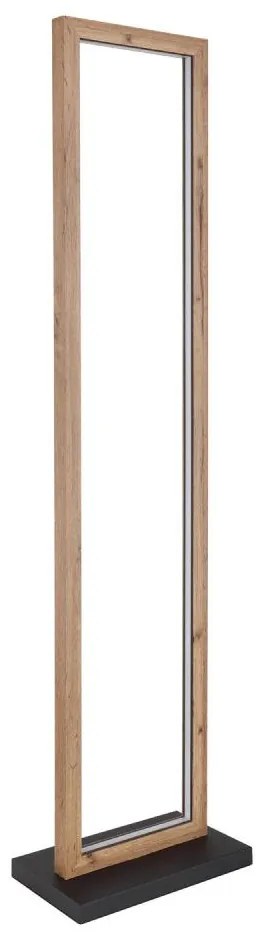 Globo 67287S - Piantana LED MANDERA LED/24W/230V marrone/nera