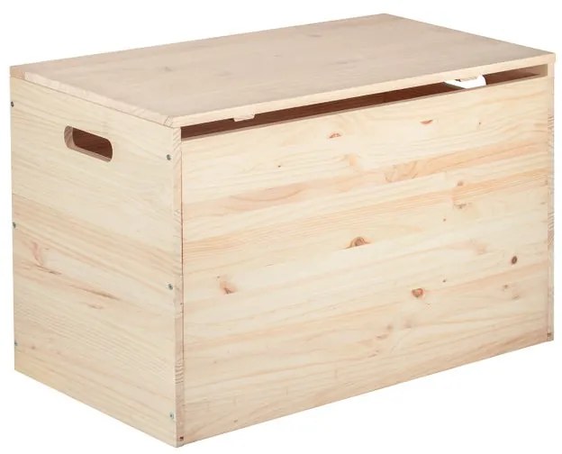 Baule panchina ASTIGARRAGA CF8040.99 in legno beige L 80 x H 50 x P 40 cm