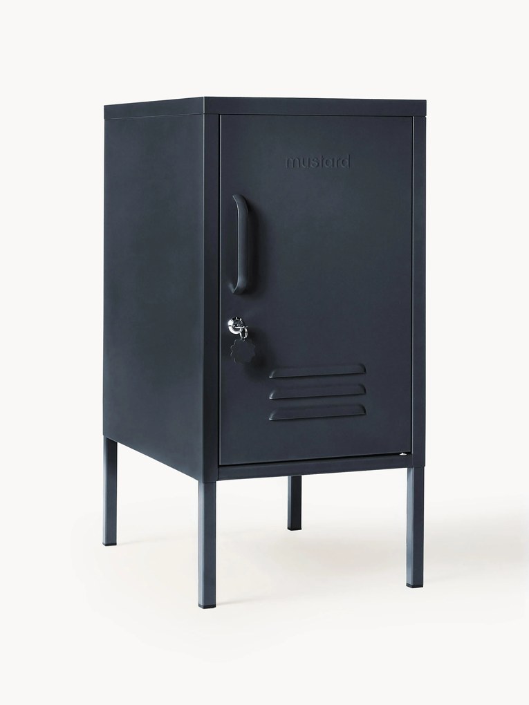 Comodino in metallo The Shorty, apertura verso sinistra