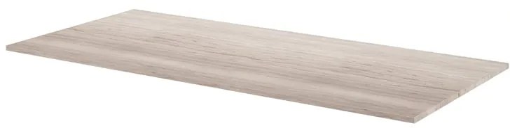 Top per lavabo Neo SENSEA L 106 x H 1.2 x P 48.5 cm beige stratificato, effetto pietra naturale