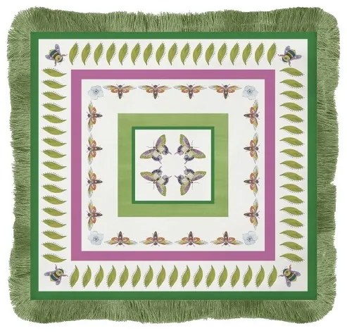 Baci Milano tovaglietta americana in cotone collezione Amazzonia mis. 38 x 38 verde