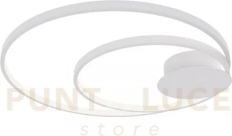 Plafoniera led diem bianca 40w 5440lm cct 3000k 4000k 6500k 20x9x61...