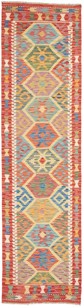 Kilim Tappeto orientale 300 x 80 (Pakistan) Tessuto A Mano