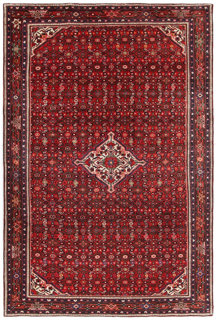 Hosseinabad Tappeto persiano 320 x 210 (Iran) Annodato A Mano