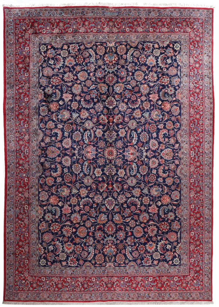 Sarouk Tappeto persiano 300x410 Blu (Iran) Annodato A Mano