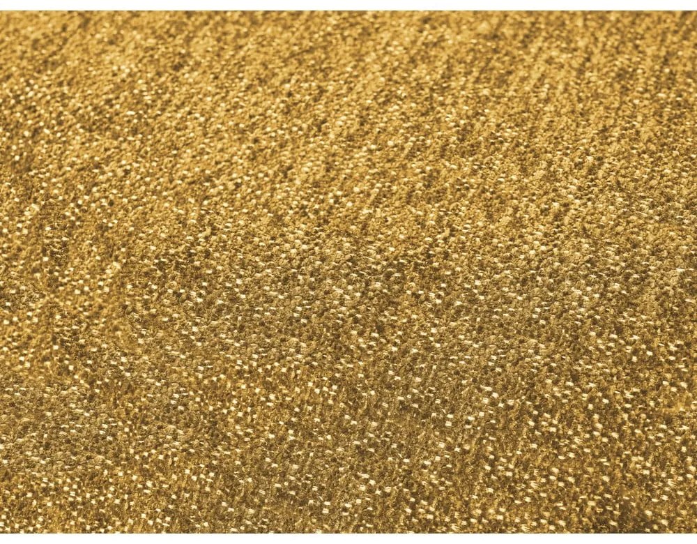 Divano color senape con rivestimento in ciniglia 278 cm Everest – Bobochic Paris